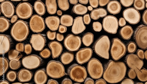 A close up of a log with many holes in it