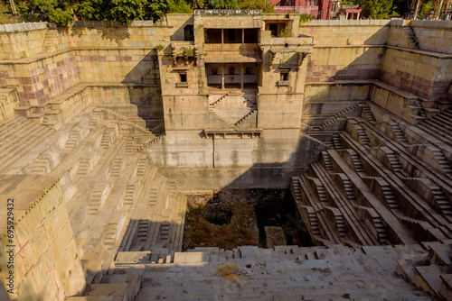 Dhabhai ka Kund stepwell, Bundi, Rajasthan photo