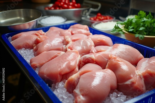 Poultry processing Stages of chicken meat production