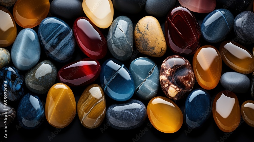 Background Made Colorful Stones Natural Pattern, Background Image, Background For Banner, HD Background Made Colorful Stones Natural Pattern, Background Image, Background For Banner, HD