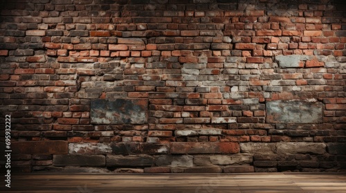 Background Old Antique Brick Wall, Background Image, Background For Banner, HD