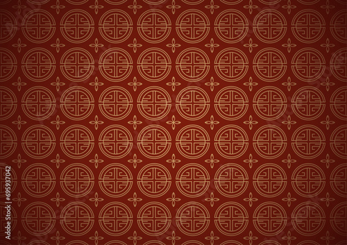Korean traditional pattern wallpaper. Korean Textile.