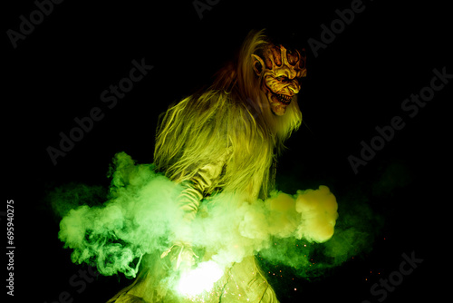 Obraz na płótnie Krampus w salonie