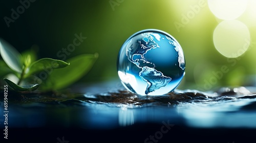 Water Conservation Earth Day Logo photo
