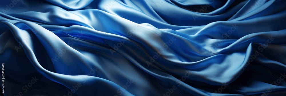 Obraz premium Israel National Flag Cloth Fabric Waving, Background Image, Background For Banner, HD
