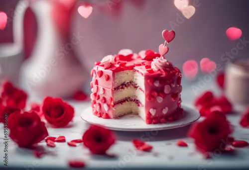 Dolce Passione- Un Capolavoro di Torta per il Giorno di San Valentino photo