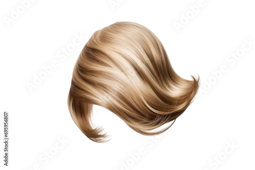 Wig, PNG image, isolated image.