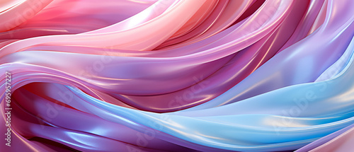Vibrant, flowing liquid pattern in neon colors.