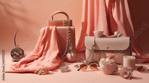 Peach Fuzz Fashion Accessories Collection photo