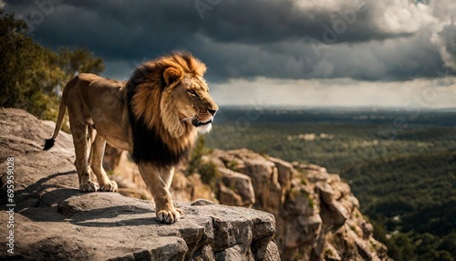 lion in the wild © Muhammad