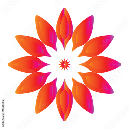 Beautiful decoration ornament mandala design