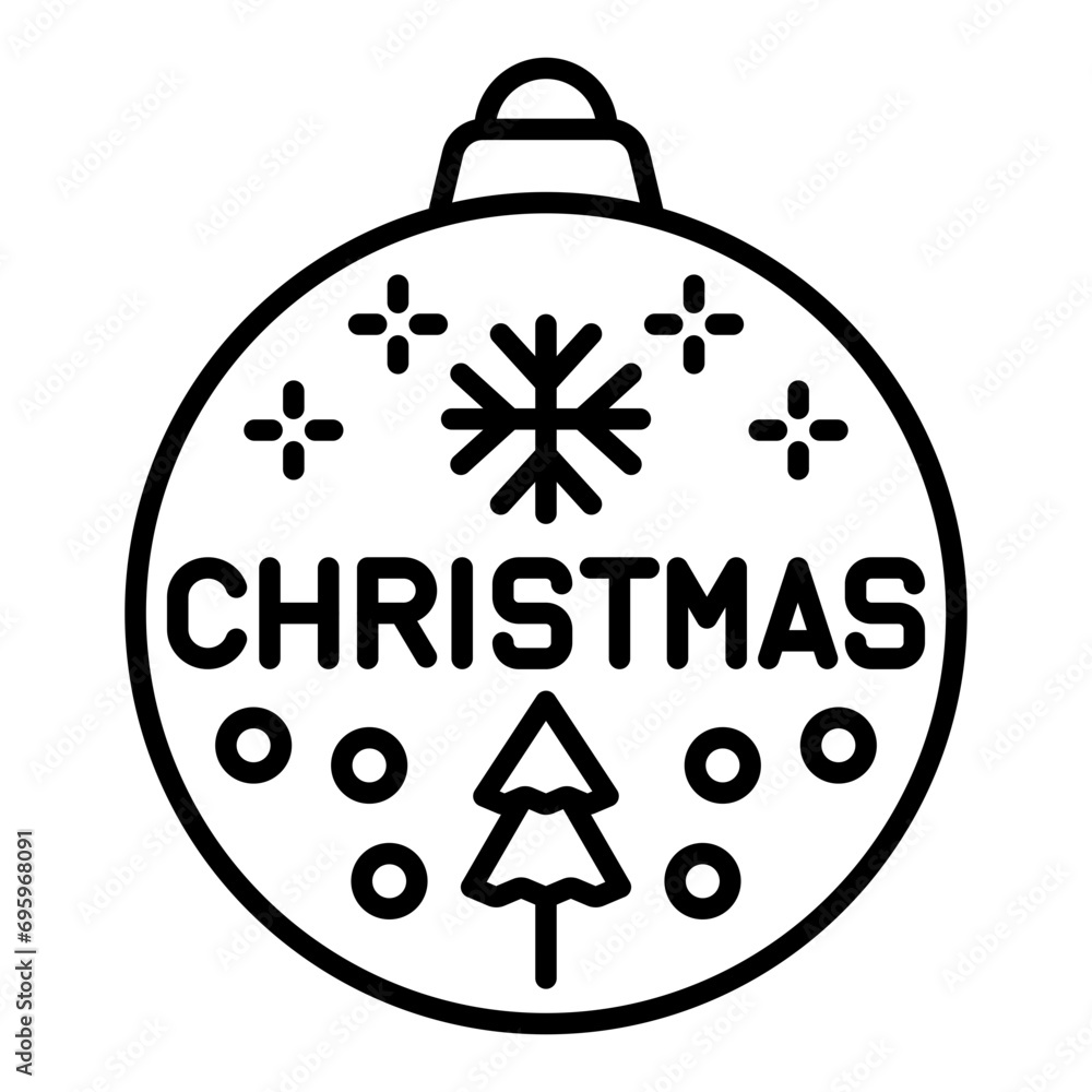 Obraz premium Bauble Icon