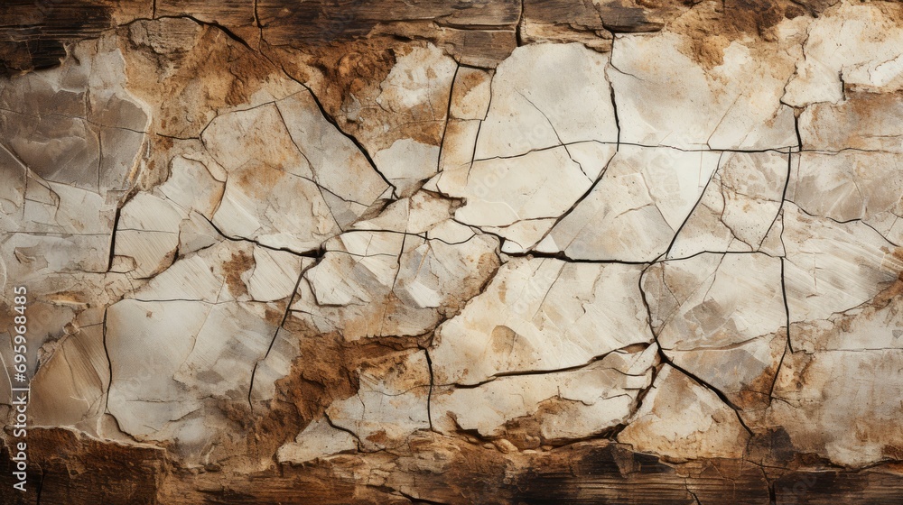 Fototapeta premium Wall Texture Cracks Scratches That Can, Background Image, Background For Banner, HD