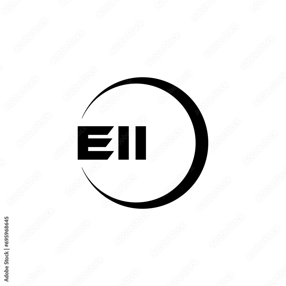 EII letter logo design with white background in illustrator, cube logo, vector logo, modern alphabet font overlap style. calligraphy designs for logo, Poster, Invitation, etc. EII letter logo design with white background in illustrator, cube logo, vector logo, modern alphabet font overlap style. calligraphy designs for logo, Poster, Invitation, etc.