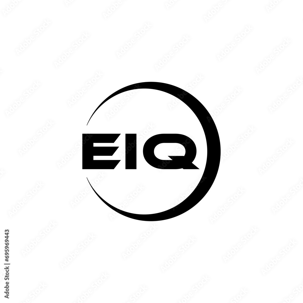 EIQ letter logo design with white background in illustrator, cube logo, vector logo, modern alphabet font overlap style. calligraphy designs for logo, Poster, Invitation, etc. EIQ letter logo design with white background in illustrator, cube logo, vector logo, modern alphabet font overlap style. calligraphy designs for logo, Poster, Invitation, etc.