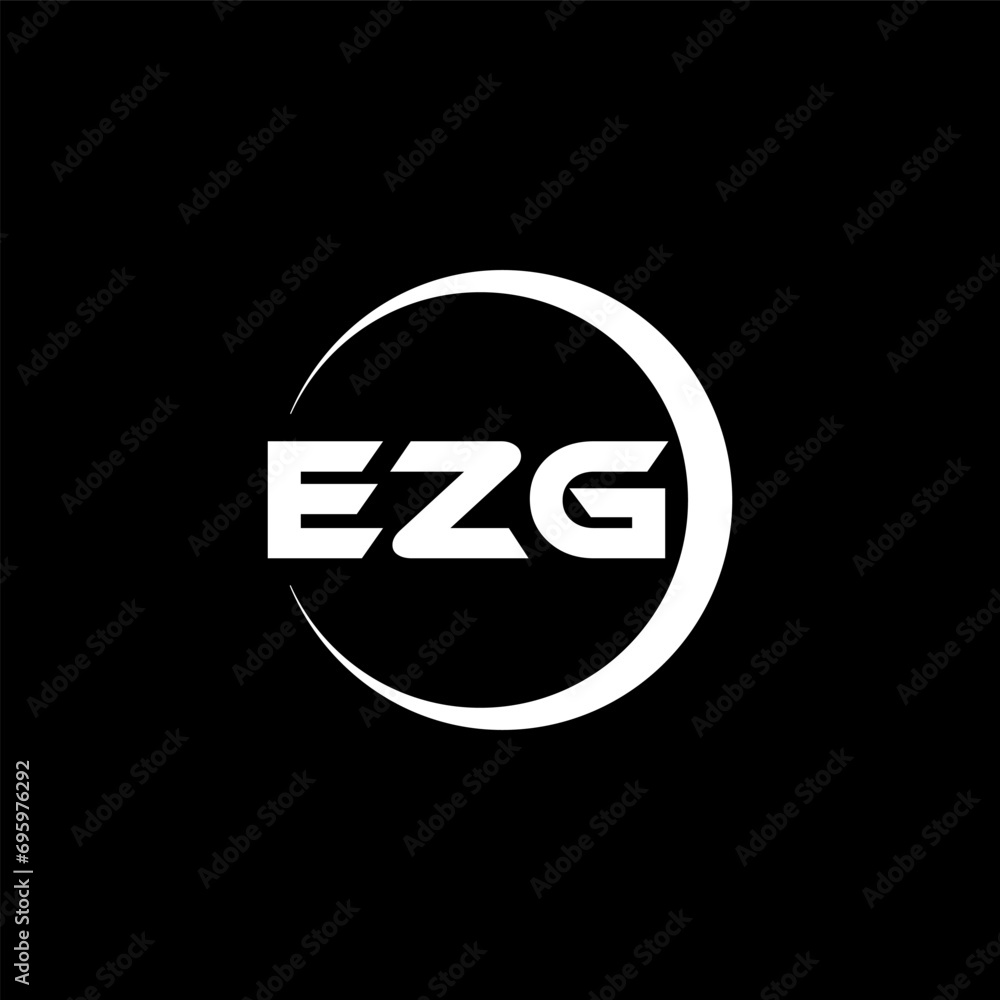 EZG letter logo design with black background in illustrator, cube logo, vector logo, modern alphabet font overlap style. calligraphy designs for logo, Poster, Invitation, etc. EZG letter logo design with black background in illustrator, cube logo, vector logo, modern alphabet font overlap style. calligraphy designs for logo, Poster, Invitation, etc.