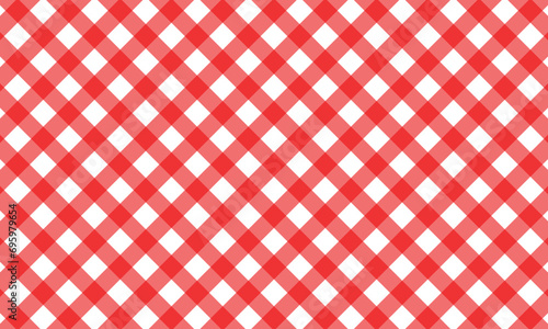 abstract seamless red plaid line pattern. photo