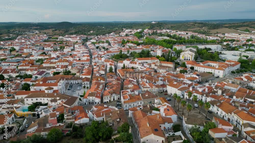 Portugal City Center Old Town Drone Portugal City Center Old Town Drone