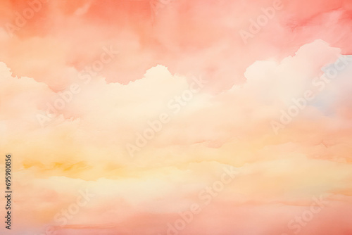 Background sky pink clouds yellow abstract background nature orange pastel bright