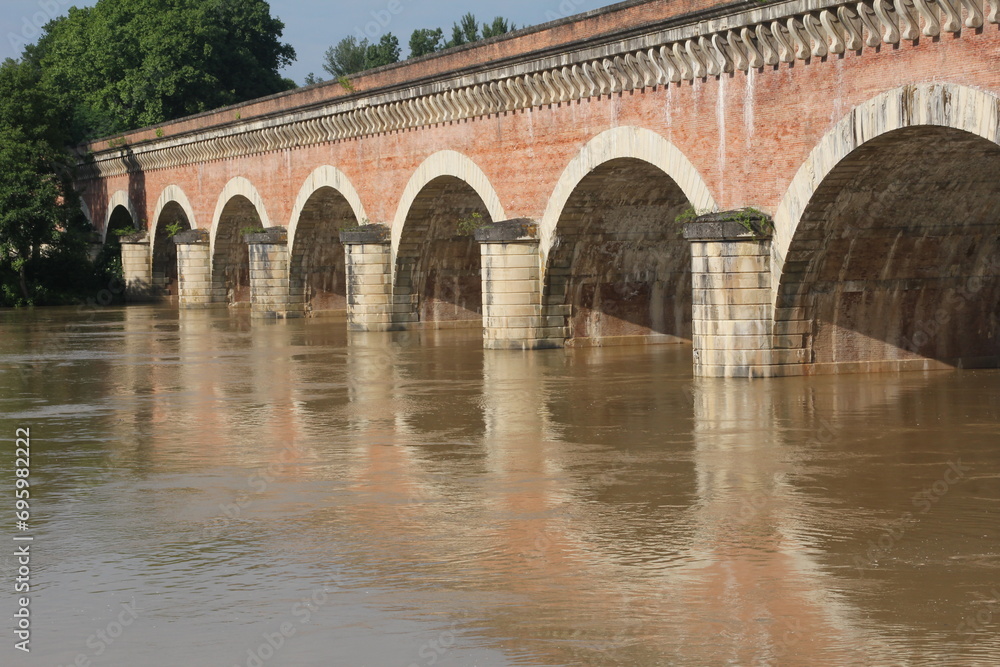 Fototapeta premium Pont Cacor à Moissac