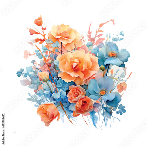 watercolor flowers for sale buy flowers, playful arrangements, exquisite © 1emonkey