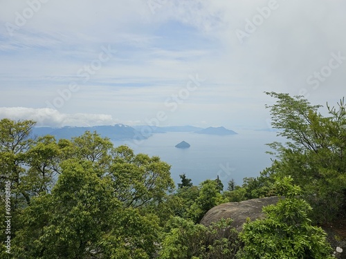 Mount Misen Observatory Shishiiwa Observatory Mount Misen Cloud Sky Plant community photo