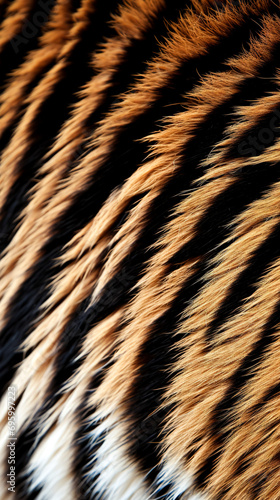 Minimalistic natural background  soft tiger skin close up.