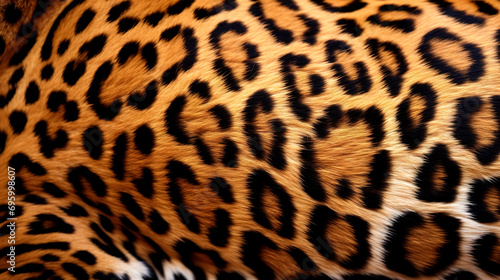 Real leopard skin fur texture for background.