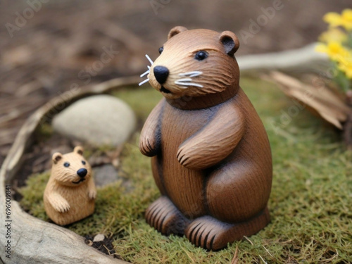 Encourage people to make their own predictions about whether the groundhog will see its shadow. Provide materials for creating mini groundhog figurines or drawings to represent their predictions. © Rehman