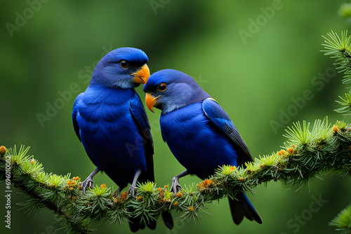 a pair of birds © niusj