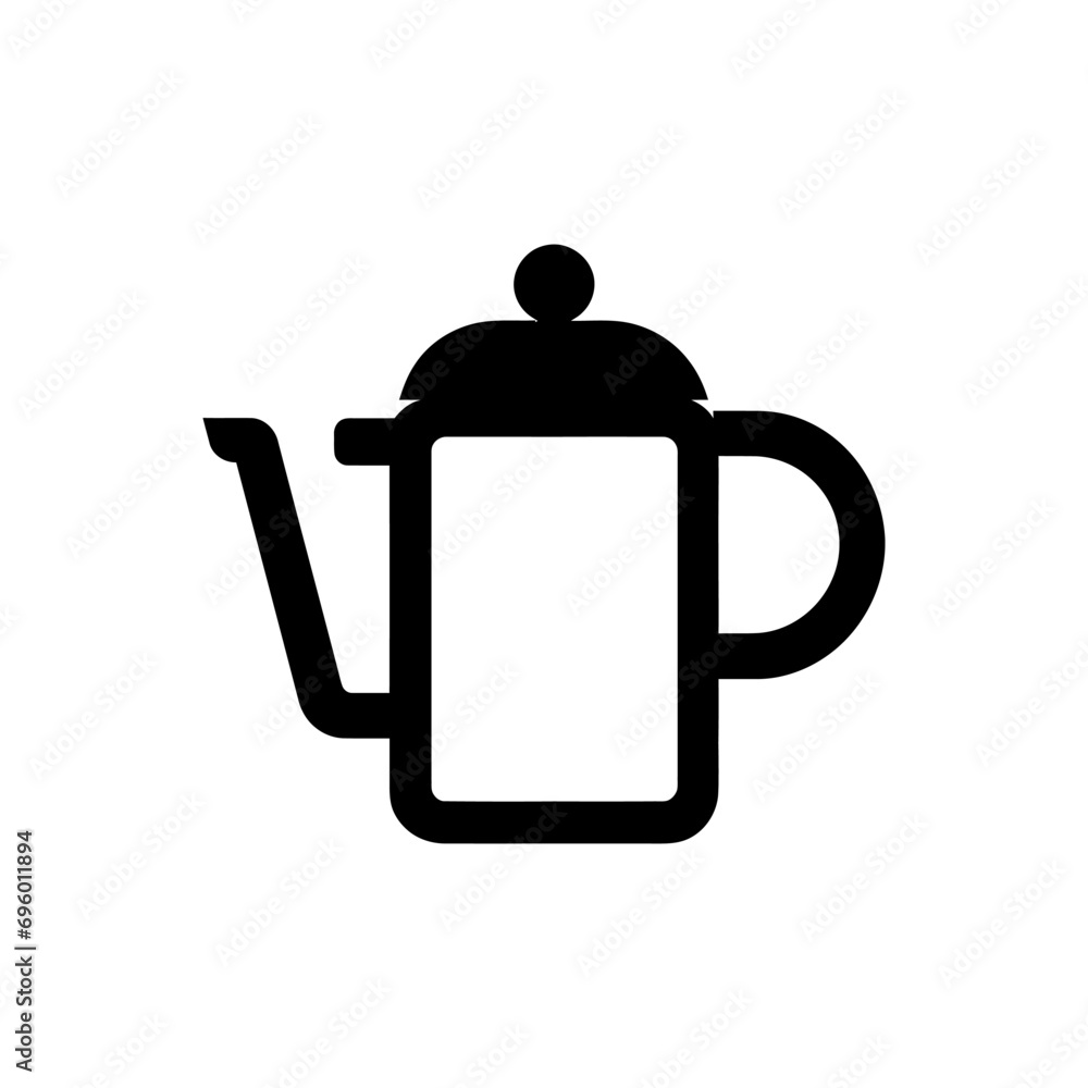 Obraz premium Coffee pot icon