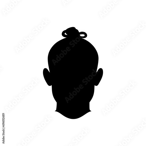 Man bun icon