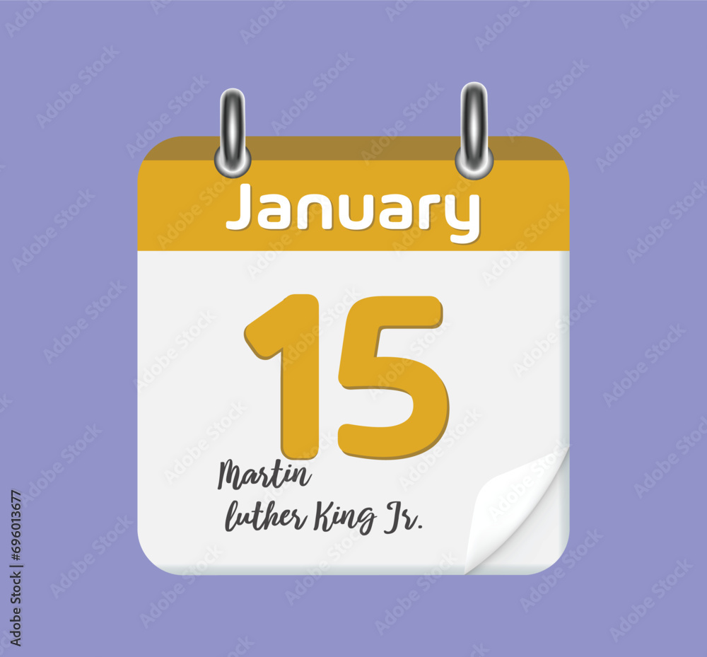 Calendar with the date January 15. Days of the year. Calendar with the date January 15. Days of the year.