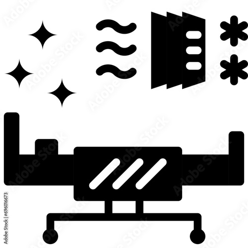 clean room glyph style icons photo