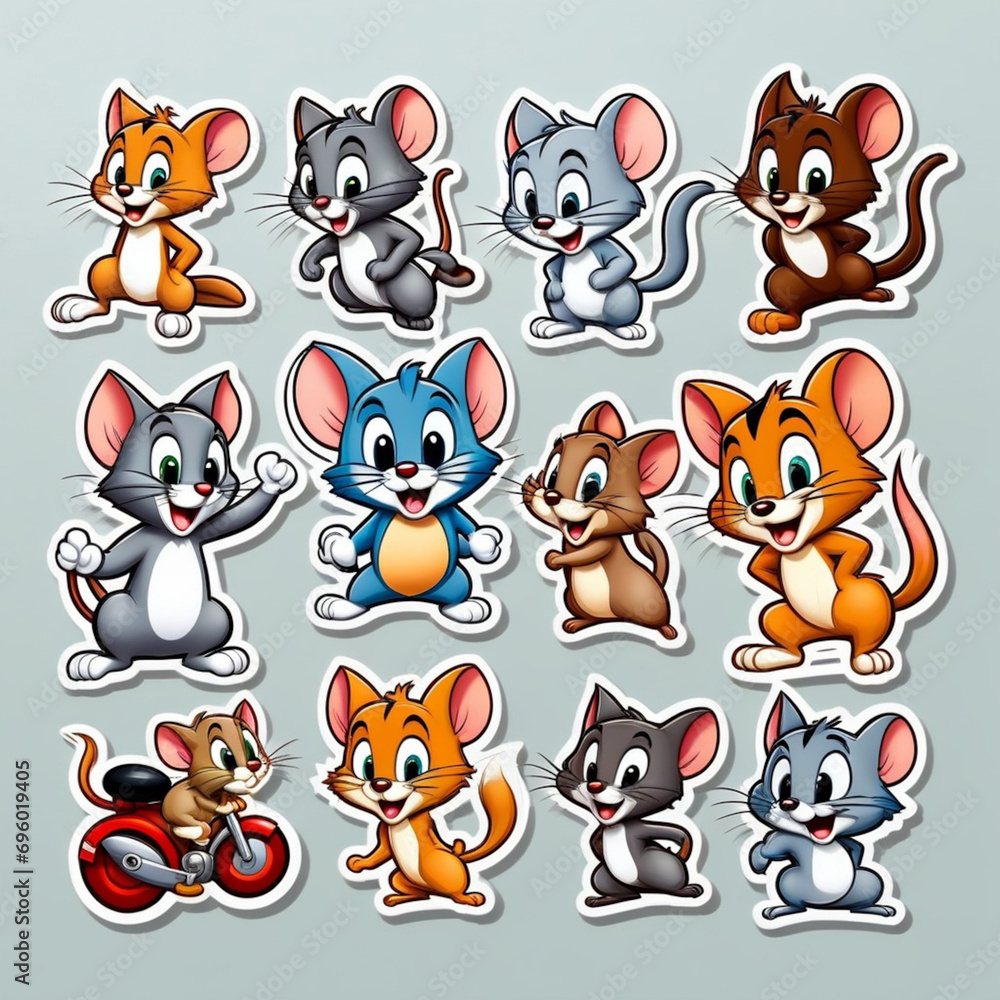 set of funny animals set of funny animals