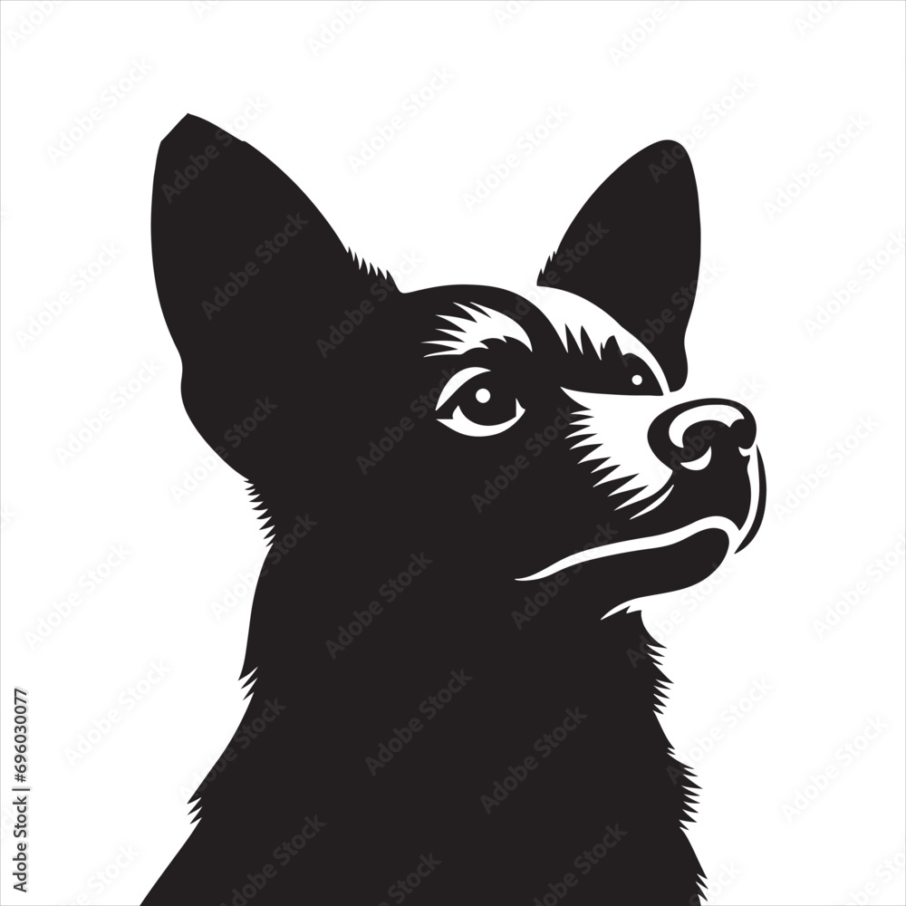 Dog Silhouette: Lively Pooches, Furry Companions, and Playful Canine Shadows in Black Art - Minimallest black vector dog Silhouette
Dog Silhouette: Lively Pooches, Furry Companions, and Playful Canine Shadows in Black Art - Minimallest black vector dog Silhouette