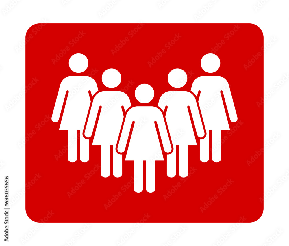 Symbol, ikona kobiet. Plik wektorowy. Symbol, ikona kobiet. Plik wektorowy.