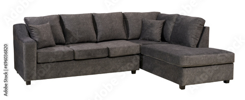 Grey sectional