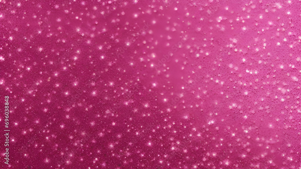 Obraz premium Pink glitter background, Realistic dark pink glitter background, Beautiful and colorful bokeh of lights for background abstract, Pink and gold background with a glittery background