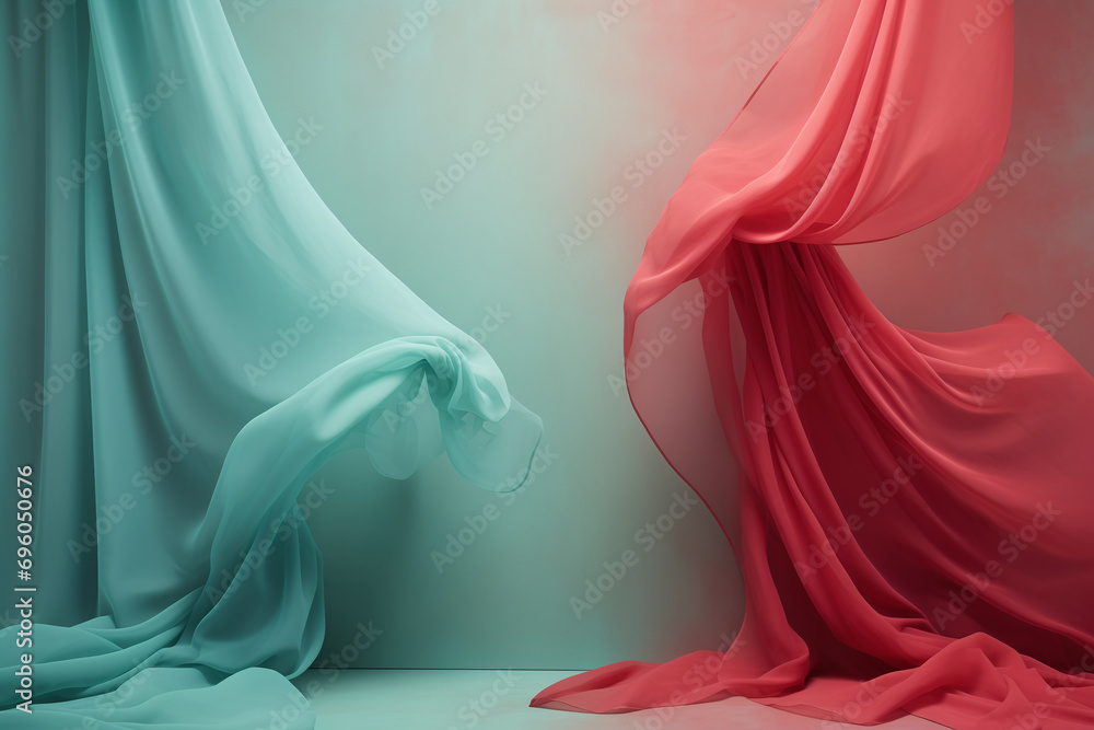 billowing curtains, windy billowing curtains, windy