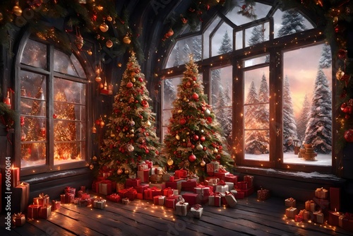 Window Christmas 