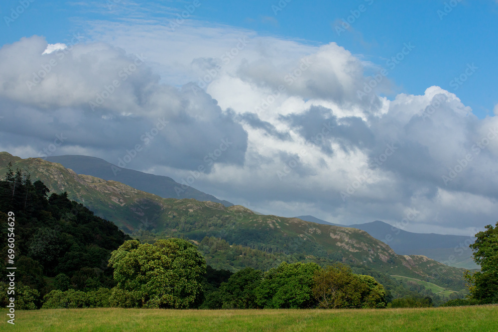 Fototapeta premium Mountain scenery