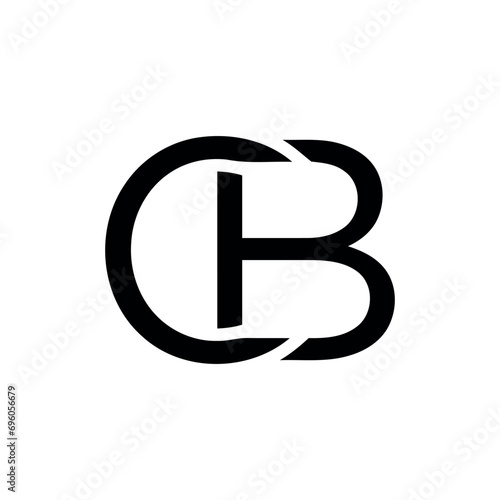 Initial Letter CB Logo Design Template Design vector
