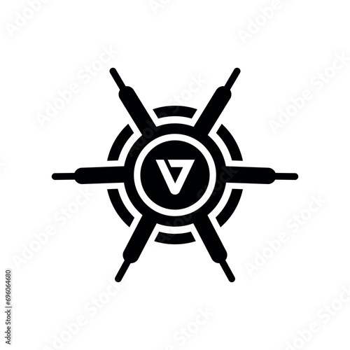 vault logo design vector template