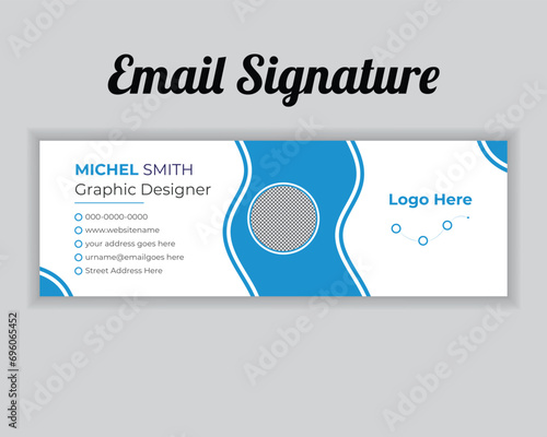 Email signature template design template,
Creative official email signature template design vector,
Modern email signature template design and personal,
