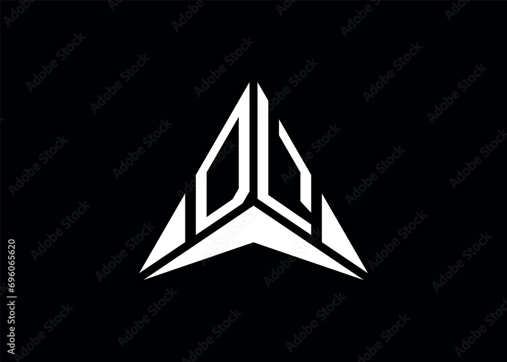 DL Creative and initials modern minimalist ARROW vector DL Creative and initials modern minimalist ARROW vector