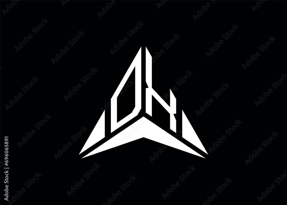 DX Creative and initials modern minimalist ARROW vector. DX Creative and initials modern minimalist ARROW vector.