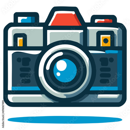 Retro Vector Icon - Camera
