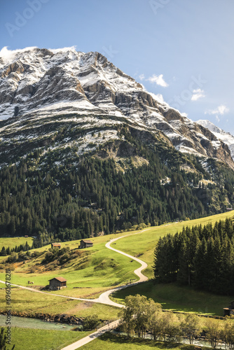 Majestic Alpine Landscape in Switzerland