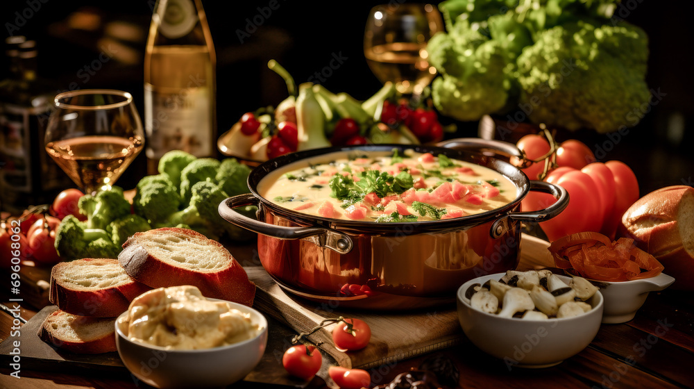 Swiss Fondue Raclette Brainstorming Delicious and Tempting Wallpaper Card Poster Background Digital Art Illustration Recipe Swiss Fondue Raclette Brainstorming Delicious and Tempting Wallpaper Card Poster Background Digital Art Illustration Recipe